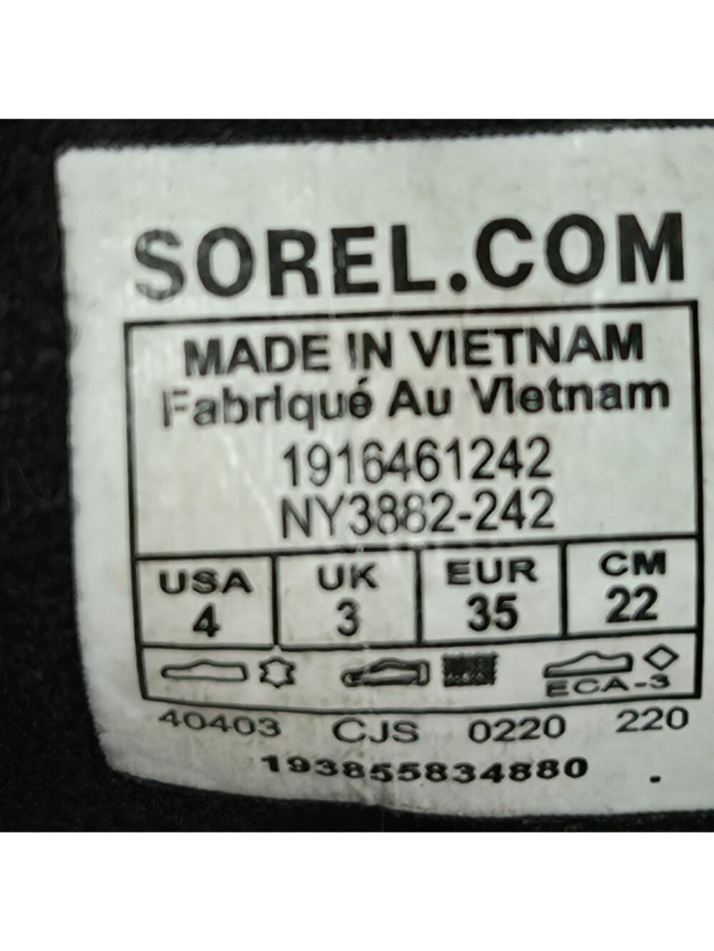 Sorel Emelie Youth Brown Suede Waterproof Ankle Boots NY3882-242 US Size 4 - Picture 11 of 11